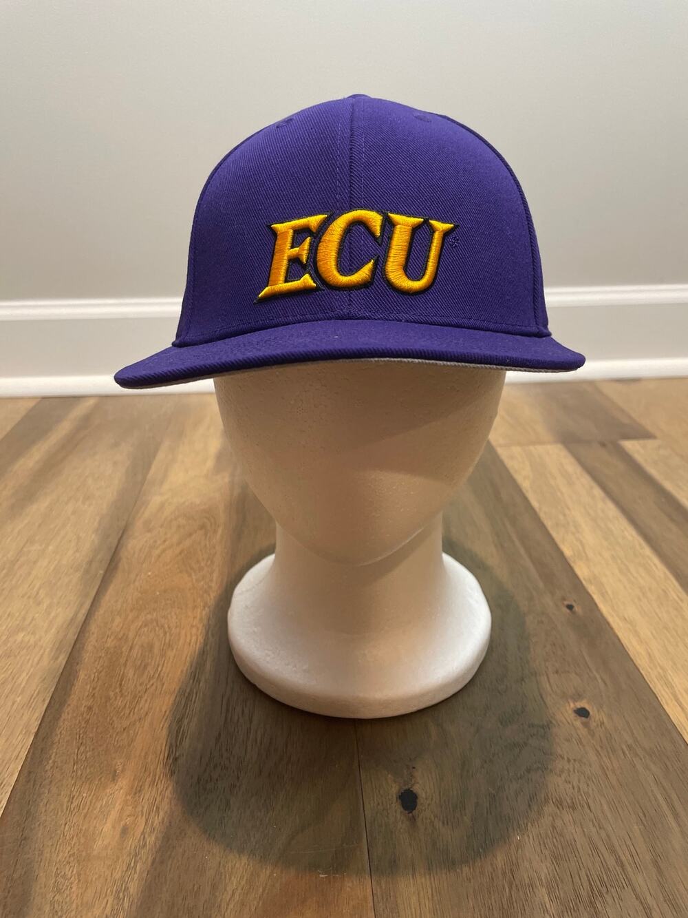 Adidas Mens ECU Pirates Purple On-Field Fitted Hat Cap Size 7 1/4